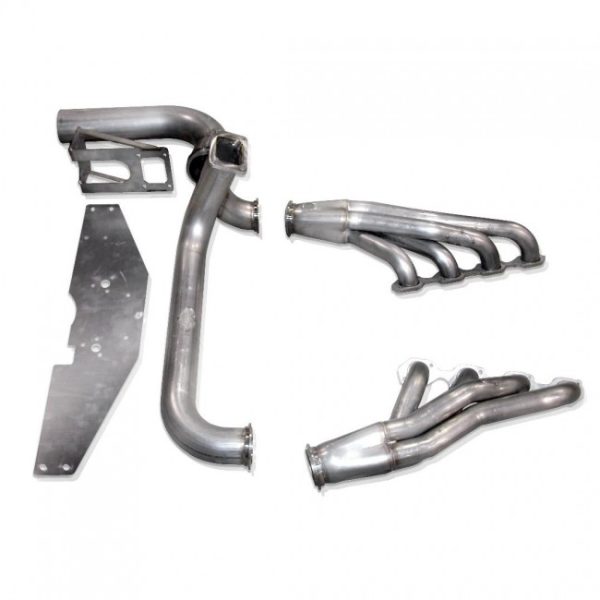 Trick Flow® by Stainless Works Turbo header and Downpipe kit for 79-93 Mustang